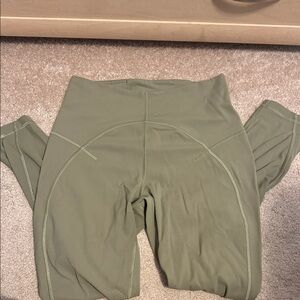 LULULEMON Olive Green Leggings